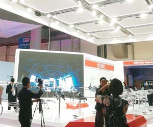 中國航空工業(yè)強勢亮相第15屆迪拜航展