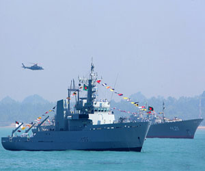 中國海軍首次派艦艇參加印度洋海軍論壇多邊演習(xí)